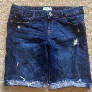 NWOT Aeropostale jean shorts 3/4